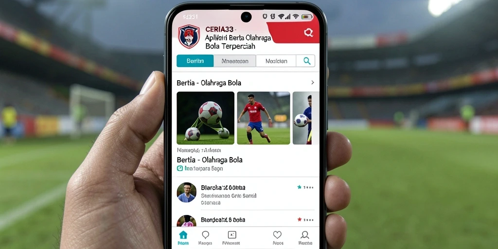 Tampilan antarmuka aplikasi CERIA33 yang menarik dan informatif.