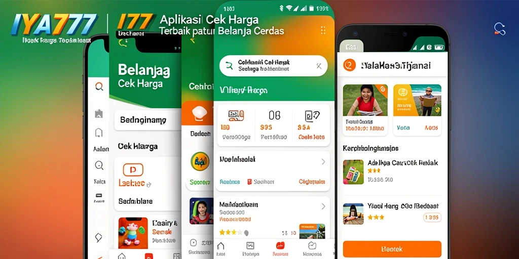 Tampilan antarmuka IYA777 yang sederhana untuk cek harga.